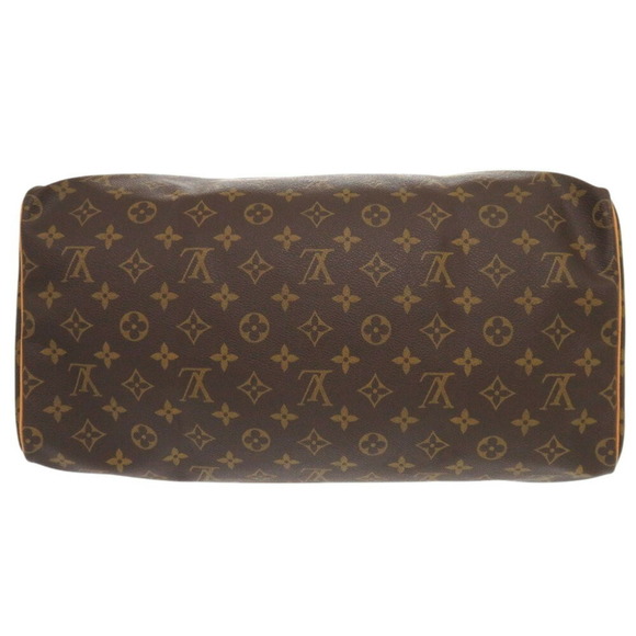 LOUIS VUITTON Brown Monogram Speedy 40 Boston Bag - Picture 4 of 11